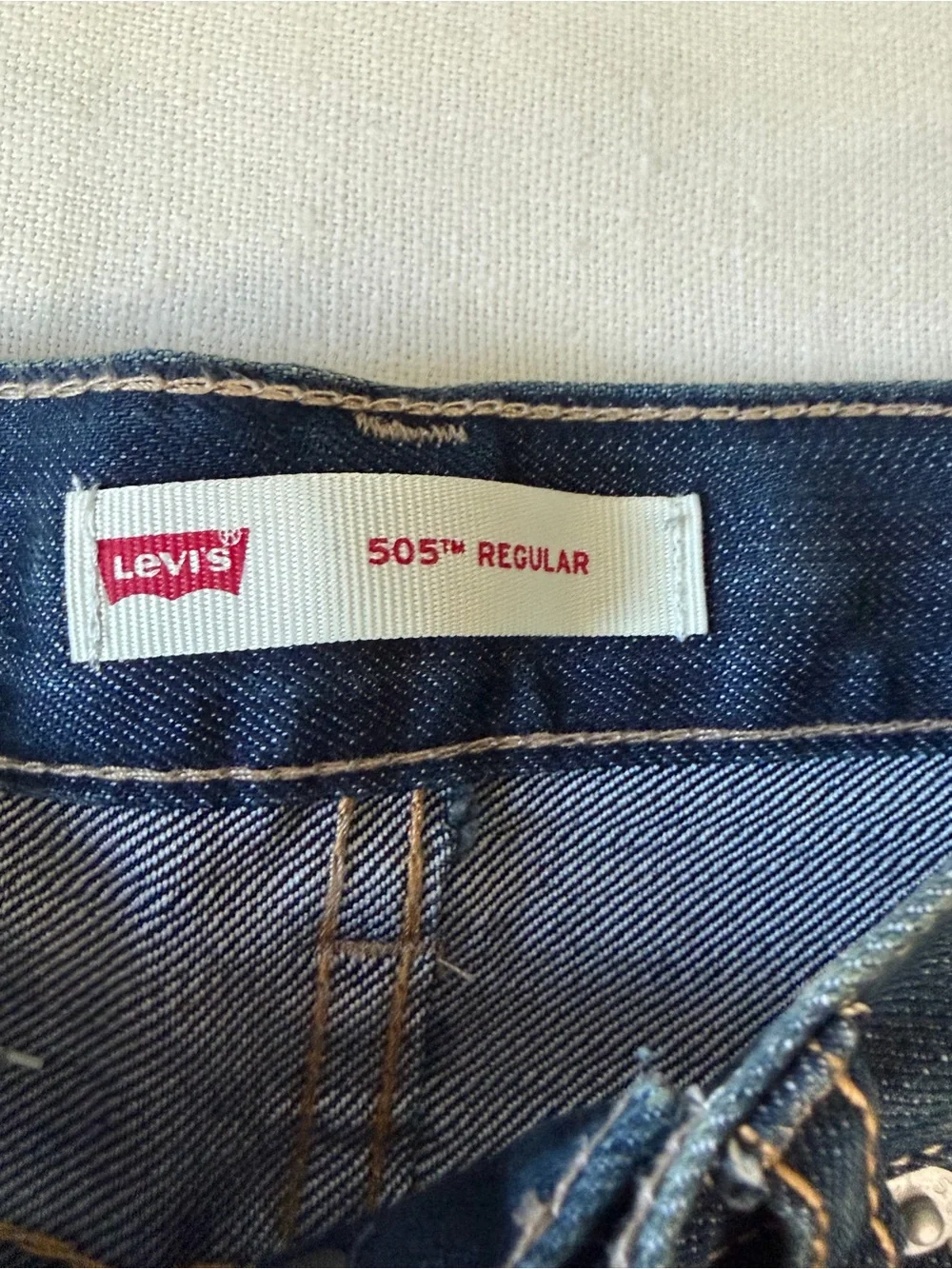 Levi's Kids Dark Blue Straight Jeans